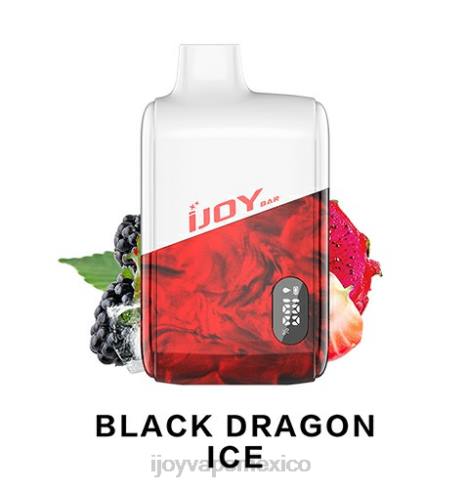 iJOY Bar IC8000 desechable - iJOY vape precio - P62D177 hielo del dragón negro
