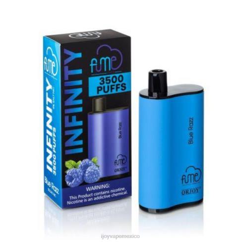 iJOY Fume Infinity desechables 3500 inhalaciones | 12ml - iJOY MX - P62D68 Razz azul