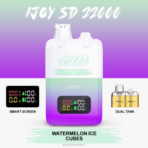 iJOY SD 22000 desechable - iJOY store - P62D159 cubitos de hielo de sandia